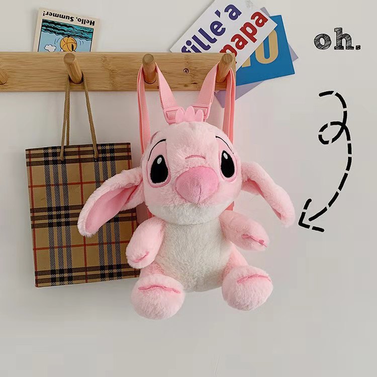 Fashion Girls Fuzzy backpack Pink Blue Stitch Bag Princess Accessories Bags big Capacity
Fashion Girls Fuzzy backpack Pink Blue Stitch Bag Princess Accessories Bags big Capacity