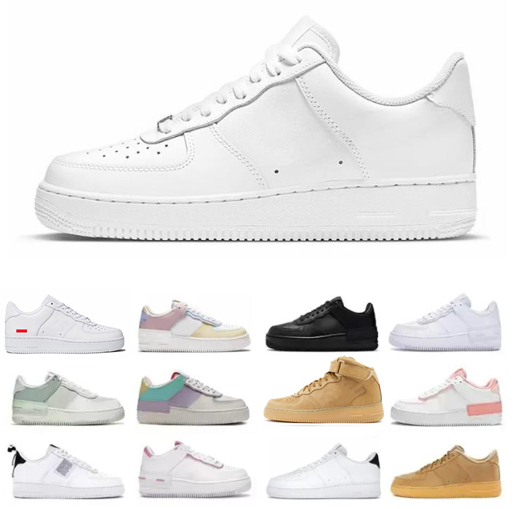 Free shipping Basketball shoes men women 1 low platform mens outdoors sneakers Spruce Aura pale ivory Triple White Black womens outdoor sports trainers 36-45, Customize
Free shipping Basketball shoes men women 1 low platform mens outdoors sneakers Spruce Aura pale ivory Triple White Black womens outdoor sports trainers 36-45, Customize