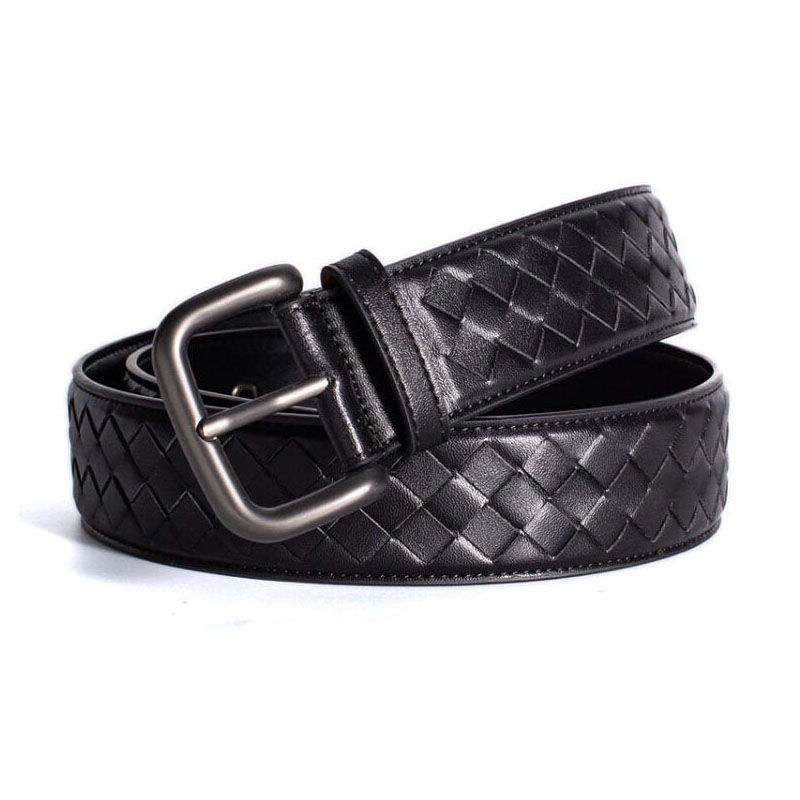 Belts Woven Belt Casual Men's HighQuality Texture Leather Pin Buckle Trend Students Young People Travel To Work Trousers Jeans Belt 230302, Black
Belts Woven Belt Casual Men's HighQuality Texture Leather Pin Buckle Trend Students Young People Travel To Work Trousers Jeans Belt 230302, Black