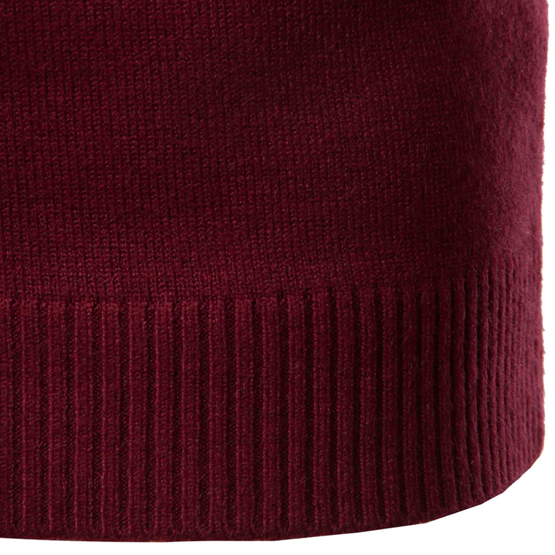 Men's Sweaters Men High Neck Turtleneck Cashmere Knitwear Autumn Winter Thick Warm Sweater Male Slim Pullover Casual Solid Long Sleeves Tops 2303