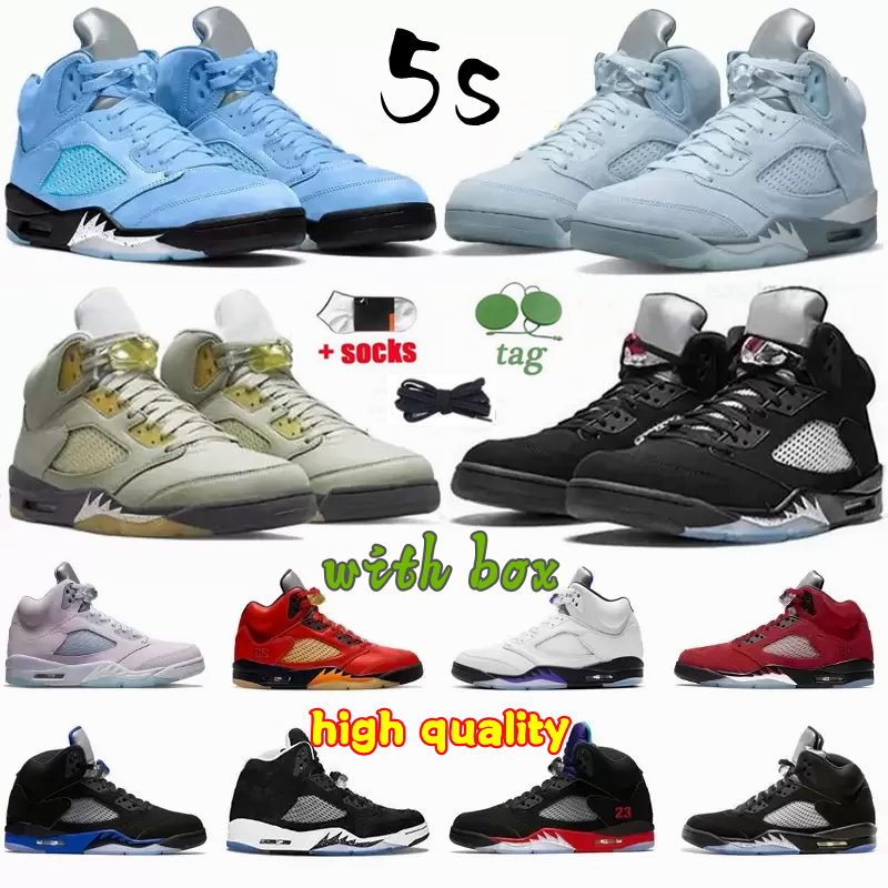 With shoe box Basketball Shoes Mens Trainer Retro Racer Blue Sail Raging Bull 5S Unc Men Jumpman 5 Aqua Mars For Her Concord, # 20
With shoe box Basketball Shoes Mens Trainer Retro Racer Blue Sail Raging Bull 5S Unc Men Jumpman 5 Aqua Mars For Her Concord, # 20