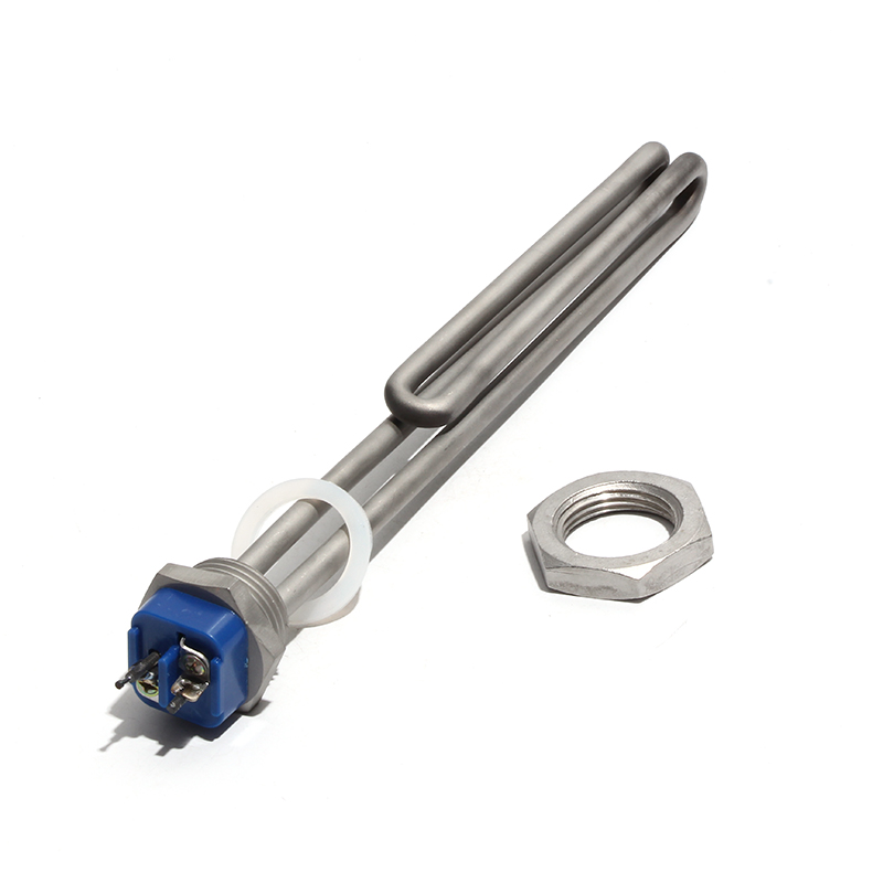 Foldback Screw In Electric Water Heater Element with 1 INCH NPT Thread 110V/220V/380V 1KW/2KW/3KW/4KW/6KW 304 Stainless Steel with Locknut
Foldback Screw In Electric Water Heater Element with 1 INCH NPT Thread 110V/220V/380V 1KW/2KW/3KW/4KW/6KW 304 Stainless Steel with Locknut
