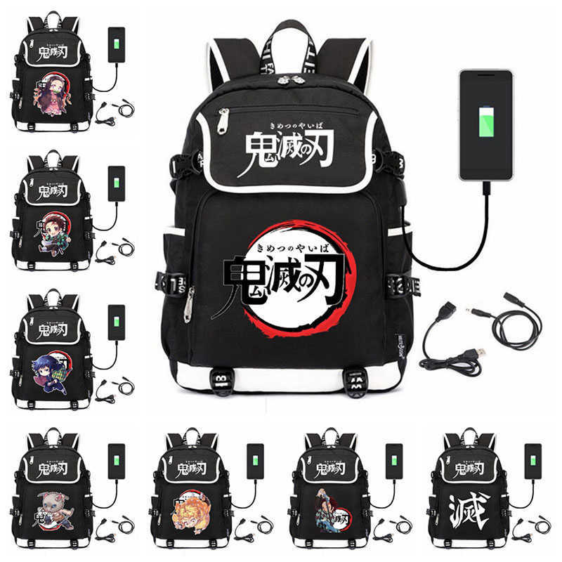 Backpack Anime Demon Slayer Kamado Nezuko USB Backpack Bag Travel Book School Bags Cosplay Men Student School Package Backpacks Gift
Backpack Anime Demon Slayer Kamado Nezuko USB Backpack Bag Travel Book School Bags Cosplay Men Student School Package Backpacks Gift