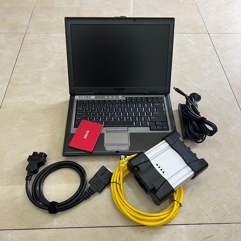 for BMW ICOM Next from Large factory Diagnostic & Programmer for D630 Laptop Ready Use