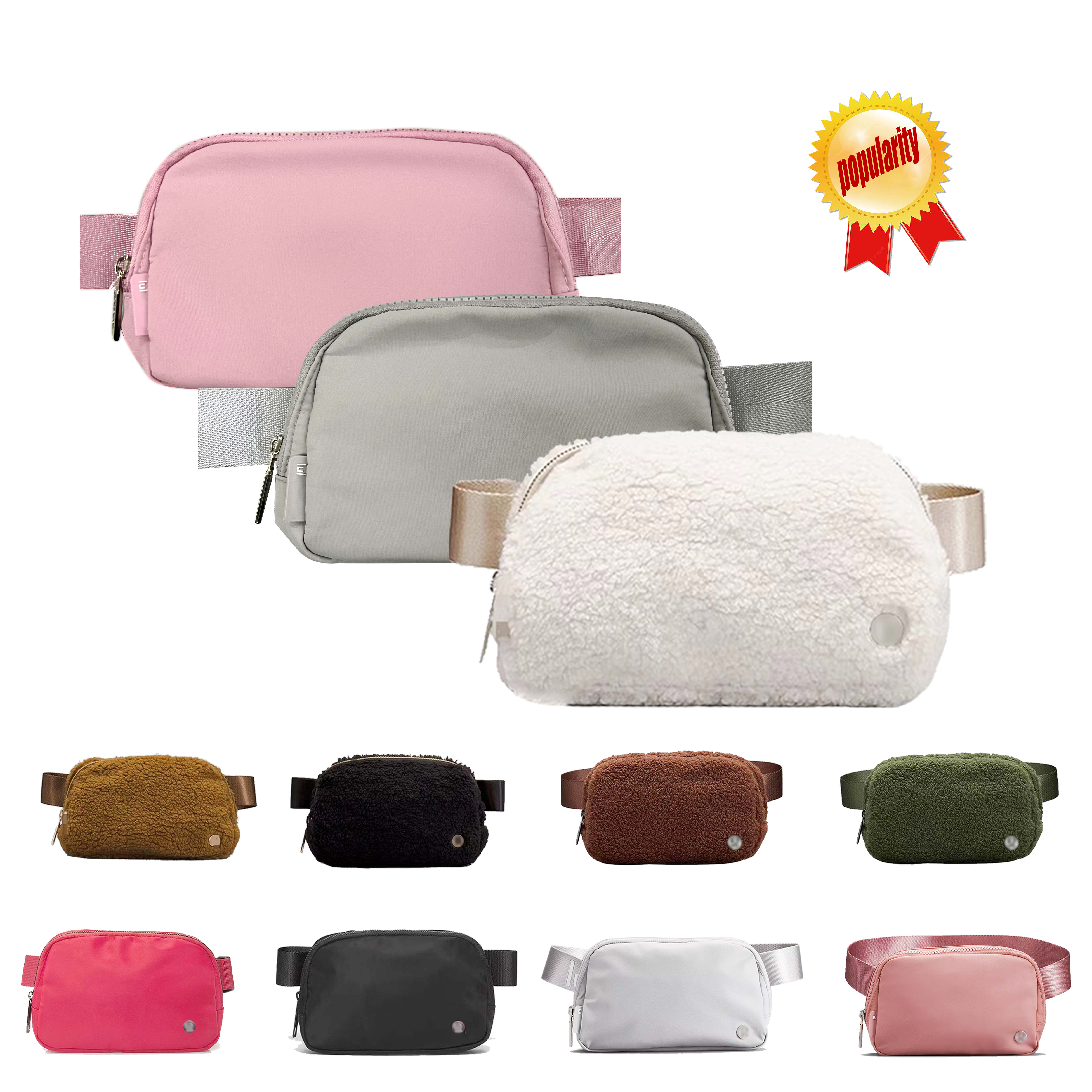 fashion Nylon lulu fleece everywhere womens belt CrossBody Bag lululmen yoga Outdoor sport bumbag Luxury Designer handbag Teddy fanny pack Shoulder mini Waist bags
fashion Nylon lulu fleece everywhere womens belt CrossBody Bag lululmen yoga Outdoor sport bumbag Luxury Designer handbag Teddy fanny pack Shoulder mini Waist bags