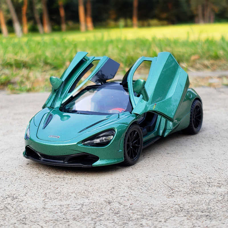 Diecast Model Cars 1 32 Alloy McLaren 720S Spider Car Model Sports Car Limited Edition Metal Car Model Collection Children's Birthday Gift ToyJ23