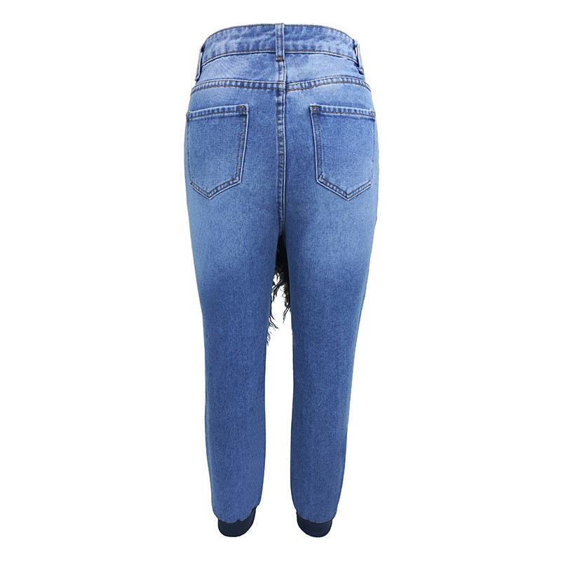Women's Jeans jeans pants fashion high waist mom show spring summer retro Street dress loose wide leg 230301