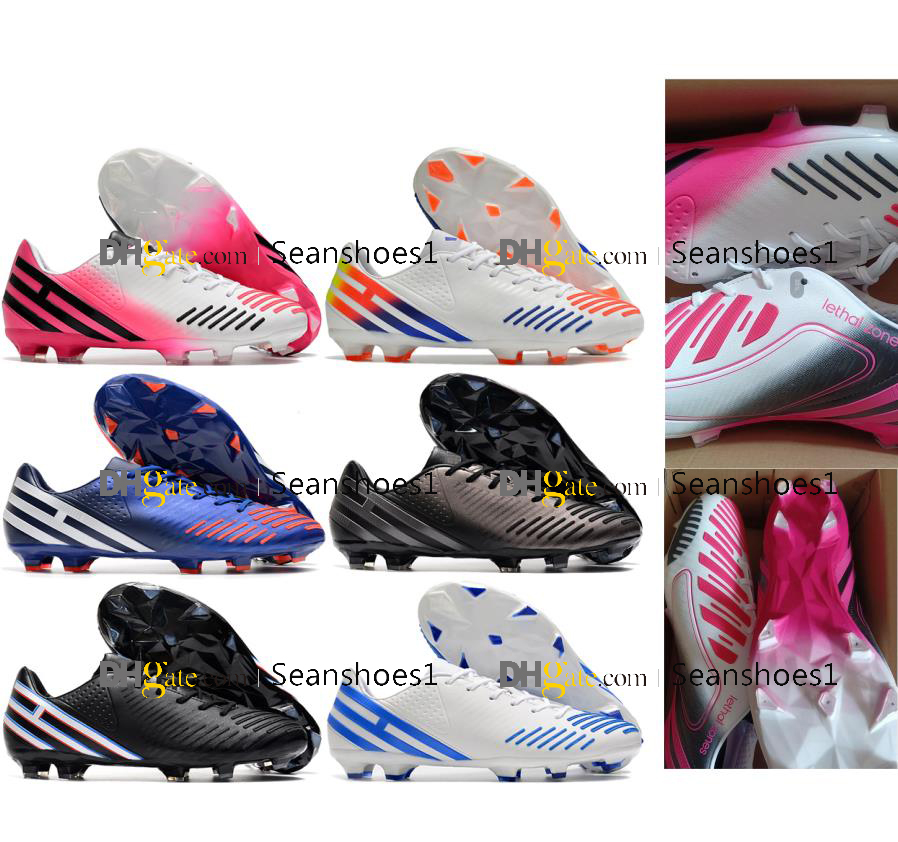 Gift Bag Quality Soccer Football Boots Predator LZ I FG Soft Leather Comfortable Shoes For Mens Outdoor Firm Ground Training Retro Football Cleats Size US 6.5-11.5
Gift Bag Quality Soccer Football Boots Predator LZ I FG Soft Leather Comfortable Shoes For Mens Outdoor Firm Ground Training Retro Football Cleats Size US 6.5-11.5