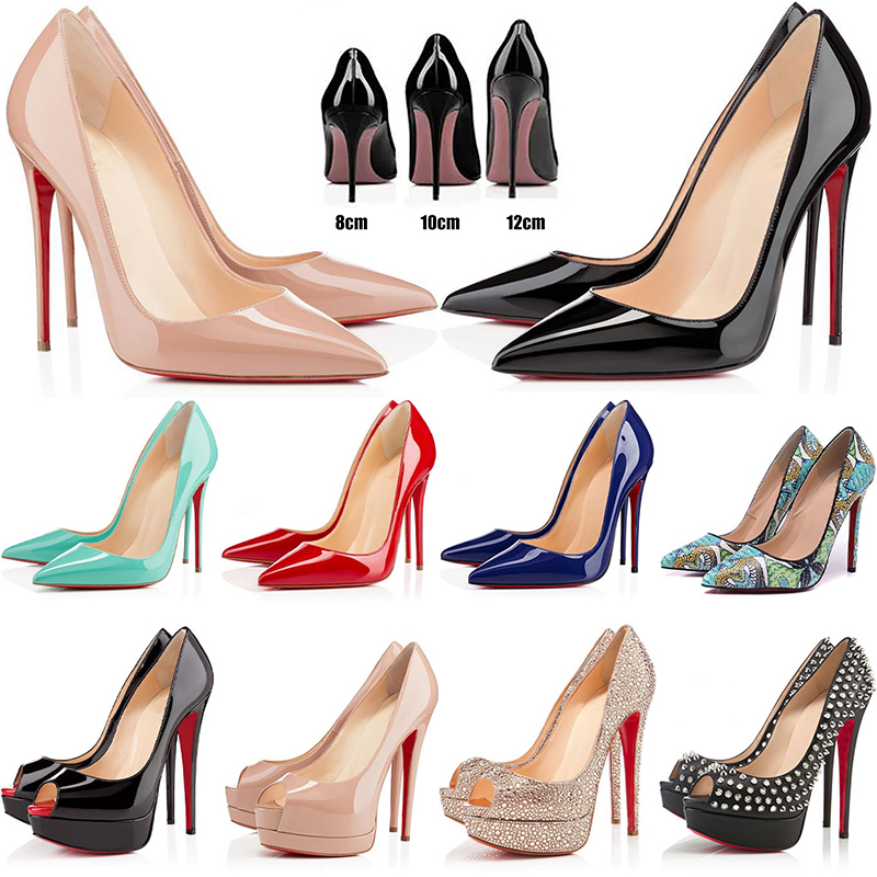 Designer red bottom bottoms Heels Women Dress Shoes Luxury High Heel 8cm 10cm 12cm Round Pointed Toes Pumps Bottom Wedding Party 35-42, 16
Designer red bottom bottoms Heels Women Dress Shoes Luxury High Heel 8cm 10cm 12cm Round Pointed Toes Pumps Bottom Wedding Party 35-42, 16