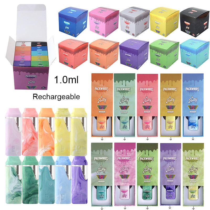 Packwoods Runtz Runty Disposable E-cigarettes Rechargeable Disposables Vapes Pens 1.0ml Empty Pods 10flavors
Packwoods Runtz Runty Disposable E-cigarettes Rechargeable Disposables Vapes Pens 1.0ml Empty Pods 10flavors