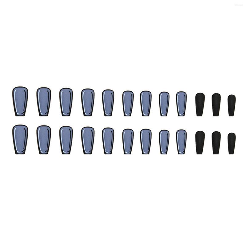 False Nails Medium-Style Artificial Chip-Proof Solid Fake For Nail Art School Home Use, Blue
False Nails Medium-Style Artificial Chip-Proof Solid Fake For Nail Art School Home Use, Blue