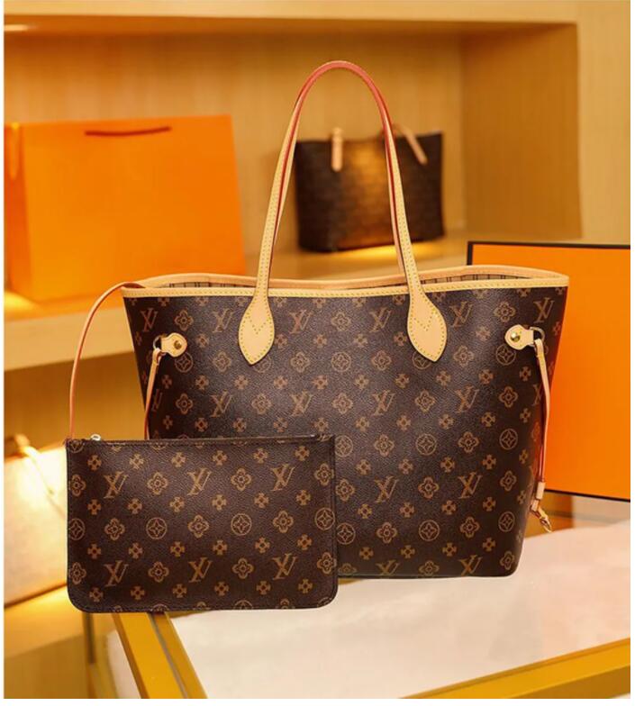 Designers Leather Bags womens Handbags high qulity crossbody lady Shoulder Bag shopping tote coin purse 2 pcs/set NEVERFULL louiseitys viutonitys, Black+brown flower
Designers Leather Bags womens Handbags high qulity crossbody lady Shoulder Bag shopping tote coin purse 2 pcs/set NEVERFULL louiseitys viutonitys, Black+brown flower