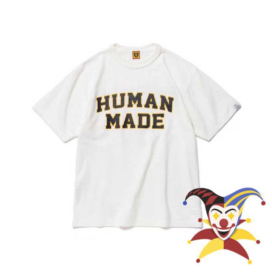 Men's T-Shirts Human Made Slub Cotton Short Sleeve Men Women Top Tees Letter Printing T-shirts G230301, 17
Men's T-Shirts Human Made Slub Cotton Short Sleeve Men Women Top Tees Letter Printing T-shirts G230301, 17