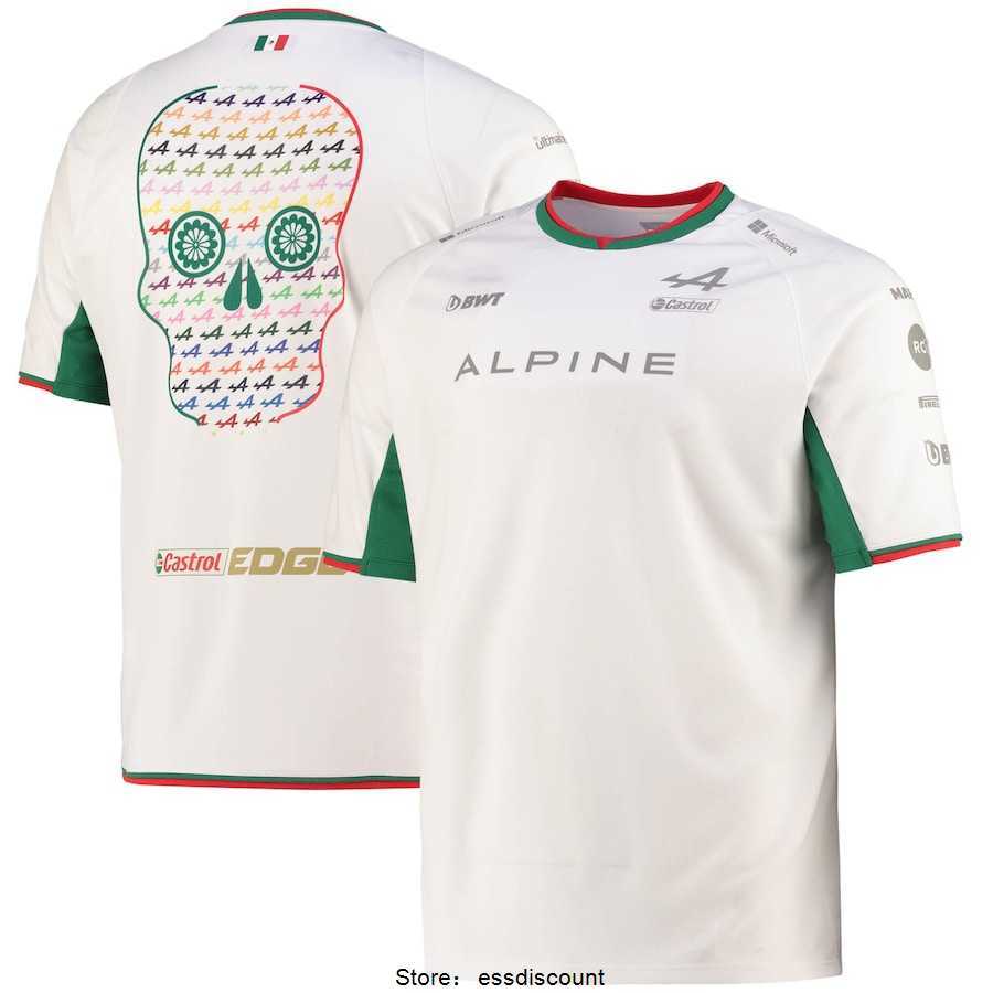 New Website 2022 Alpine F1 Team Special Edition Mexico T-shirts Men Leisure Fashion T-shirt in Summer, White
New Website 2022 Alpine F1 Team Special Edition Mexico T-shirts Men Leisure Fashion T-shirt in Summer, White