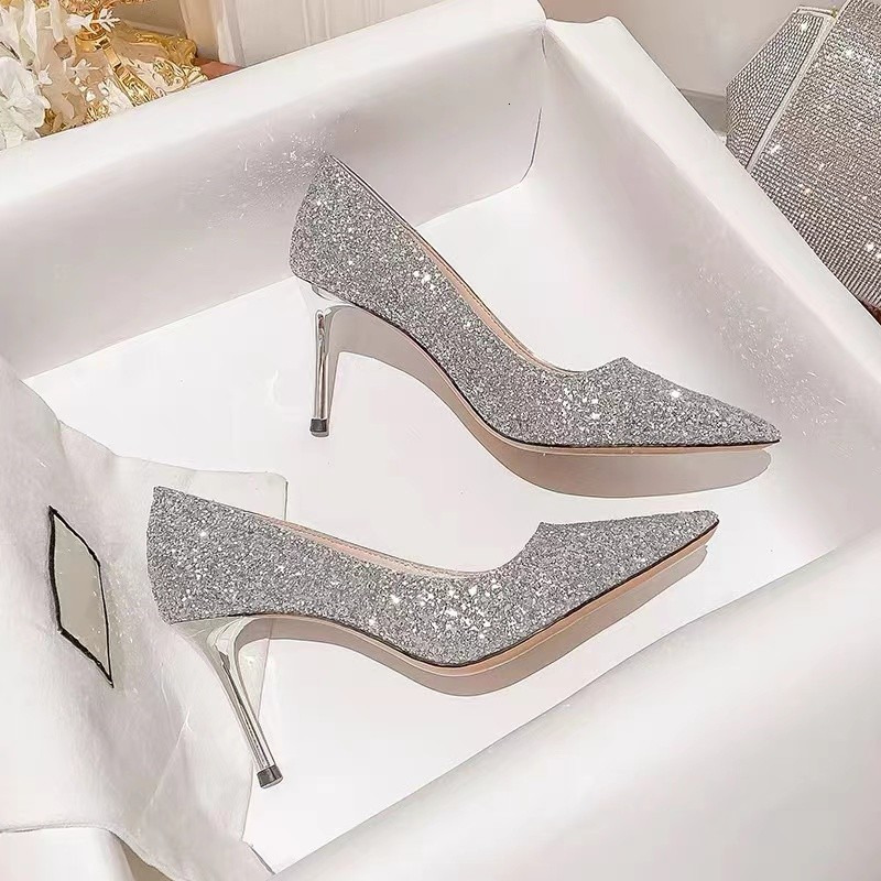 Dress Shoes High Heels Women Wedding Shoes Bride Gold Heels Luxury Designer Elegant Party Sandals Dress Strip Pole Dance Sexy Silver Heels 230302
Dress Shoes High Heels Women Wedding Shoes Bride Gold Heels Luxury Designer Elegant Party Sandals Dress Strip Pole Dance Sexy Silver Heels 230302