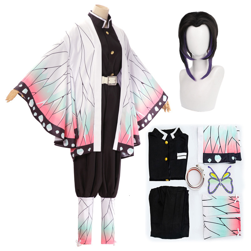 Theme Costume Anime Demon Slayer Kimetsu No Yaiba Cosplay Costume Kimono Kochou Shinobu Suit Uniforms Costumes Wig Child Adult Party Gift 230302, Wig 1
Theme Costume Anime Demon Slayer Kimetsu No Yaiba Cosplay Costume Kimono Kochou Shinobu Suit Uniforms Costumes Wig Child Adult Party Gift 230302, Wig 1