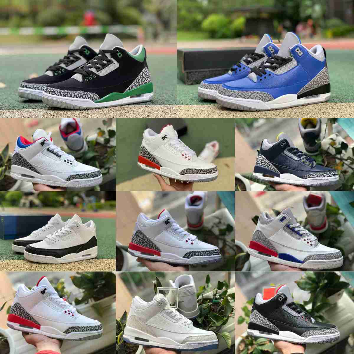 Jumpman Racer Blue 3 3S Basketball Shoes Black Cement Pure White JTH FREE THROW LINE UNC Fire Red Varsity Royal Laser Orange Tinker Hatfield SEOUL Trainer Sneakers F98, Please contact us
Jumpman Racer Blue 3 3S Basketball Shoes Black Cement Pure White JTH FREE THROW LINE UNC Fire Red Varsity Royal Laser Orange Tinker Hatfield SEOUL Trainer Sneakers F98, Please contact us