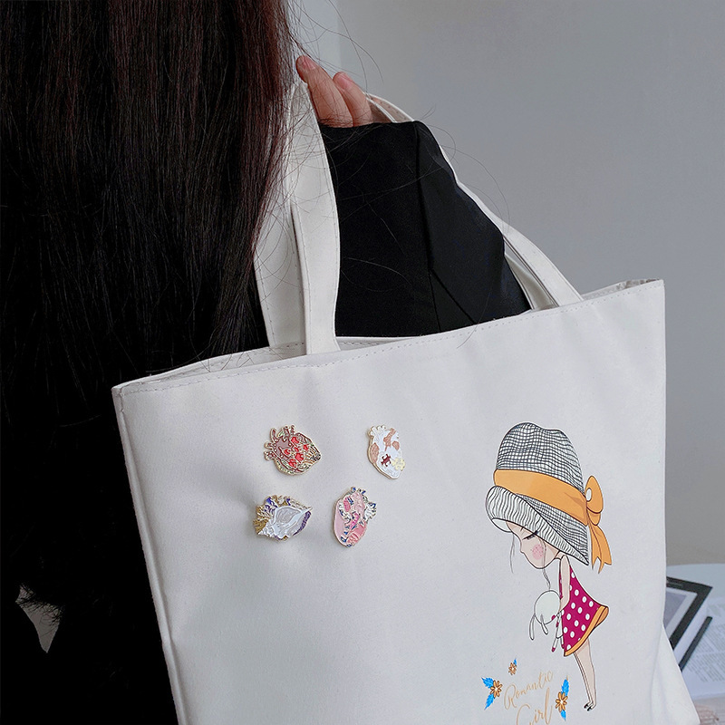 Color Oil Painting Series Brooches Heart Organ Dinosaur Enamel Corsage Badge Clothes Handbag Cowboy Pins Ornament
Color Oil Painting Series Brooches Heart Organ Dinosaur Enamel Corsage Badge Clothes Handbag Cowboy Pins Ornament