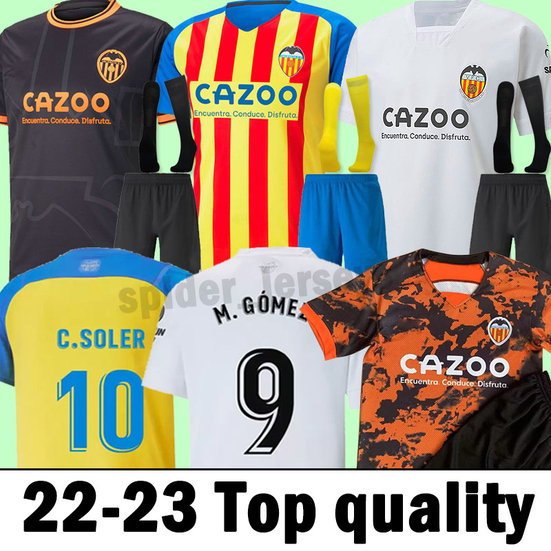 22 23 Valencia Soccer Jerseys 2022 2023 Football Shirts home away third CAVANI RACIC M.GOMEZ C.SOLER COSTA GAYA Men kids Kits socks full sets, Walunxiya 22-23 home patch
22 23 Valencia Soccer Jerseys 2022 2023 Football Shirts home away third CAVANI RACIC M.GOMEZ C.SOLER COSTA GAYA Men kids Kits socks full sets, Walunxiya 22-23 home patch