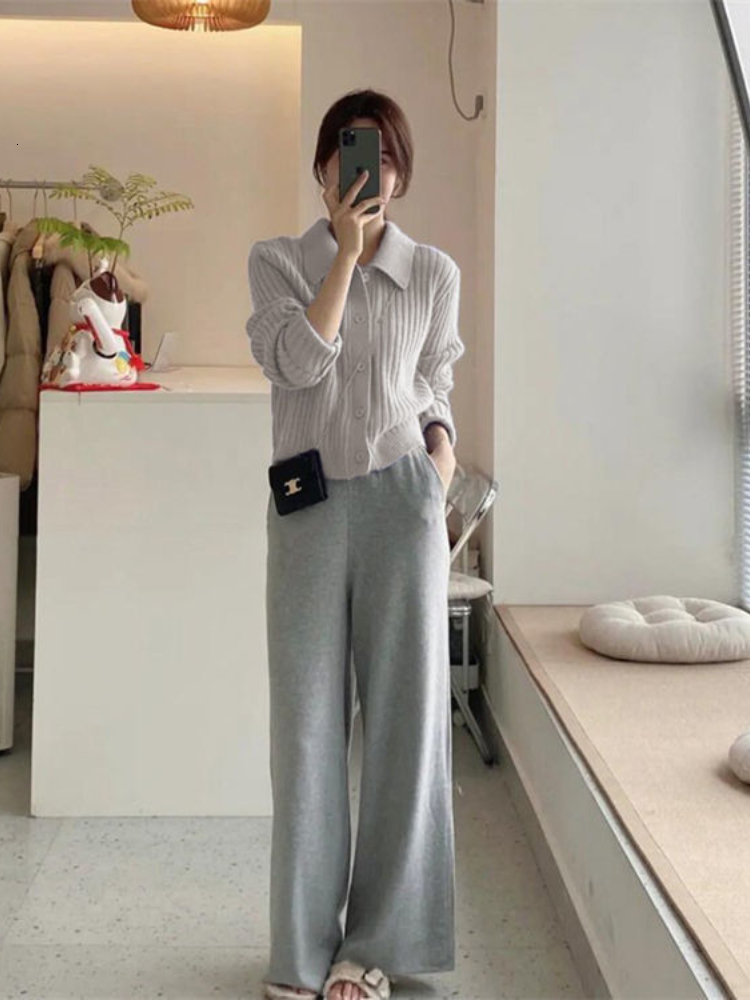 Women's Knits Tees 6 Colors Cardigan Women Knitwear All-match Harajuku Females Students Lovely Tender Preppy Korean Style Sweaters Casual Aesthet