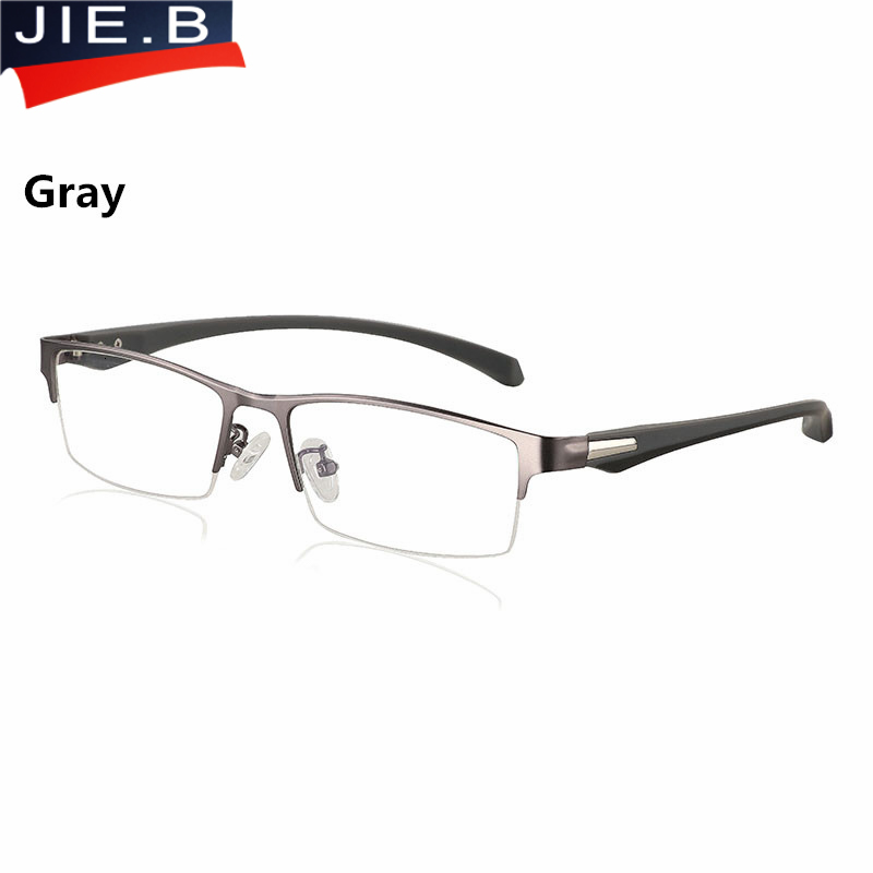 Sunglasses Frames Sun Pochromic Myopia Eyeglasses Optical Men student Finished Myopia Eyewear prescription Glasses Frame Half Rim -1.0 -4.0 230302