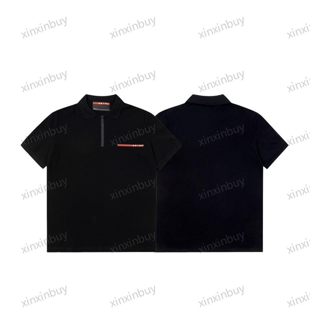 xinxinbuy Men designer Tee t shirt 23ss zipper Metal triangle label short sleeve cotton women Black blue White Khaki XS-XL
xinxinbuy Men designer Tee t shirt 23ss zipper Metal triangle label short sleeve cotton women Black blue White Khaki XS-XL