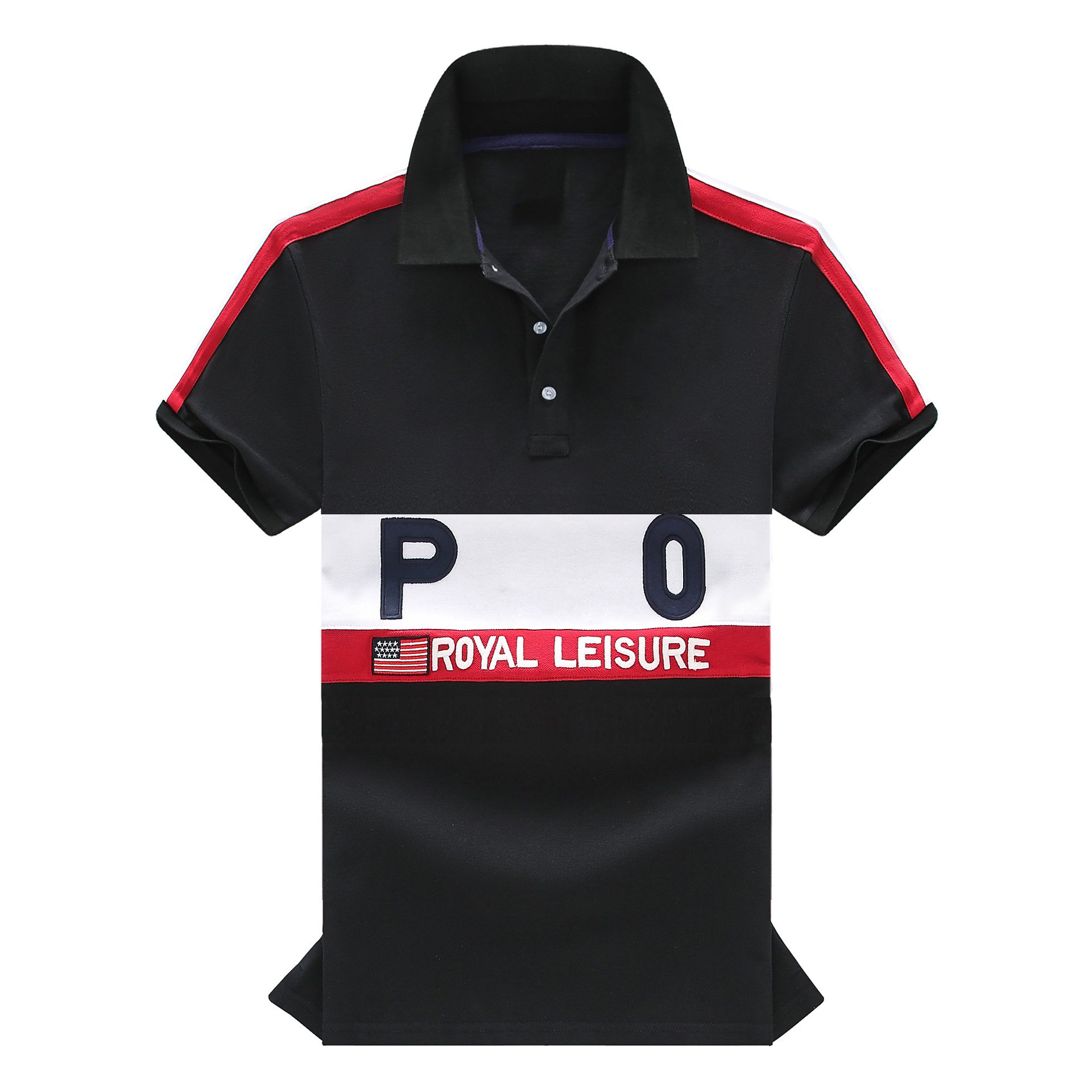 Summer polos stitching embroidery shirt cotton short-sleeved T-shirt men's fashion sports casual contrast color, #26
Summer polos stitching embroidery shirt cotton short-sleeved T-shirt men's fashion sports casual contrast color, #26