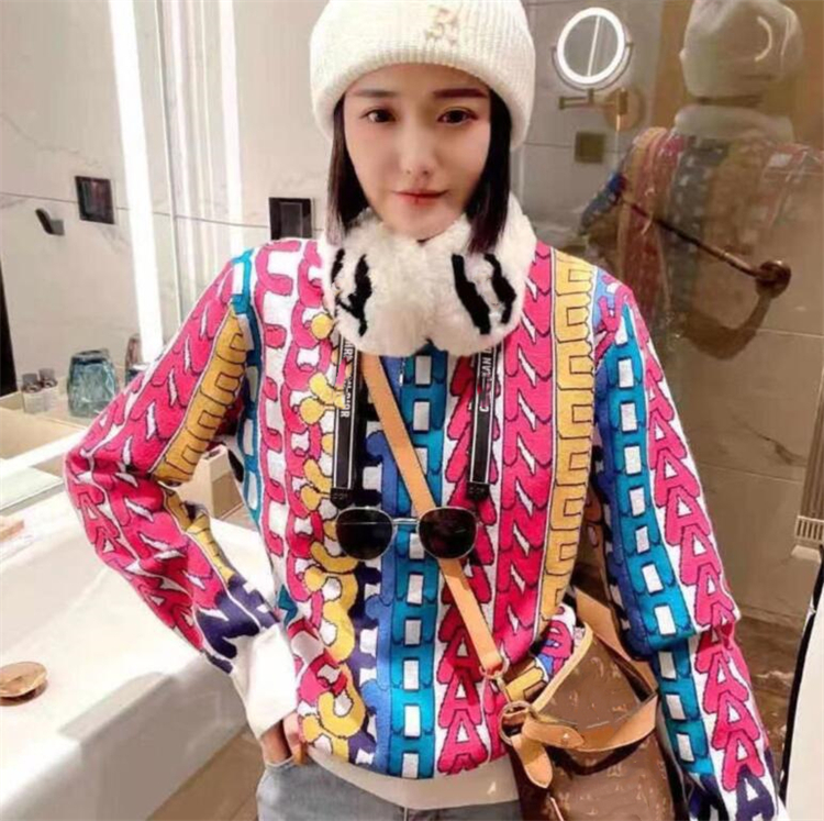 23SS NEWS Women' Sweaters Fashion casual Long Sleeve Knitwear Women designer Sweaters, Multi
23SS NEWS Women' Sweaters Fashion casual Long Sleeve Knitwear Women designer Sweaters, Multi