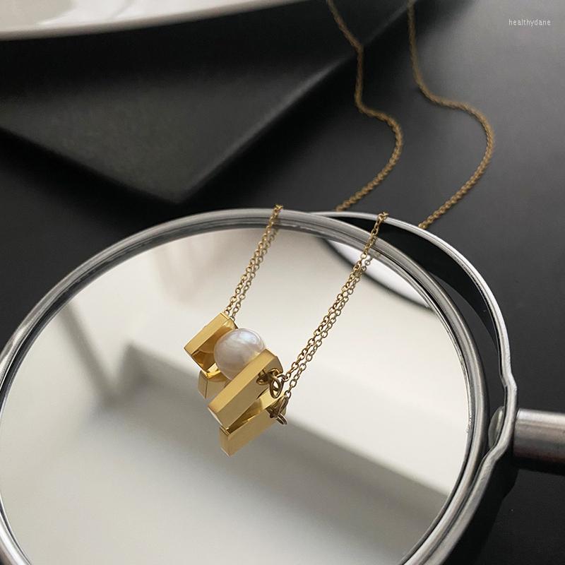 Choker ANENJERY 316L Stainless Steel Pearl Strip Tassel Pendant Necklace For Women Geometric Thin Clavicle Chain Wholesale
Choker ANENJERY 316L Stainless Steel Pearl Strip Tassel Pendant Necklace For Women Geometric Thin Clavicle Chain Wholesale