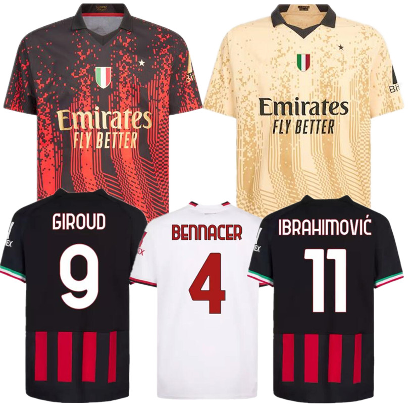 IBRAHIMOVIC 22/23/24 KOCHE Men's T-Shirts AC MILANS GIROUD DE KETELAERE R. LEAO TONALI THEO SPECIAL FOURTH SHIRT, Black
IBRAHIMOVIC 22/23/24 KOCHE Men's T-Shirts AC MILANS GIROUD DE KETELAERE R. LEAO TONALI THEO SPECIAL FOURTH SHIRT, Black
