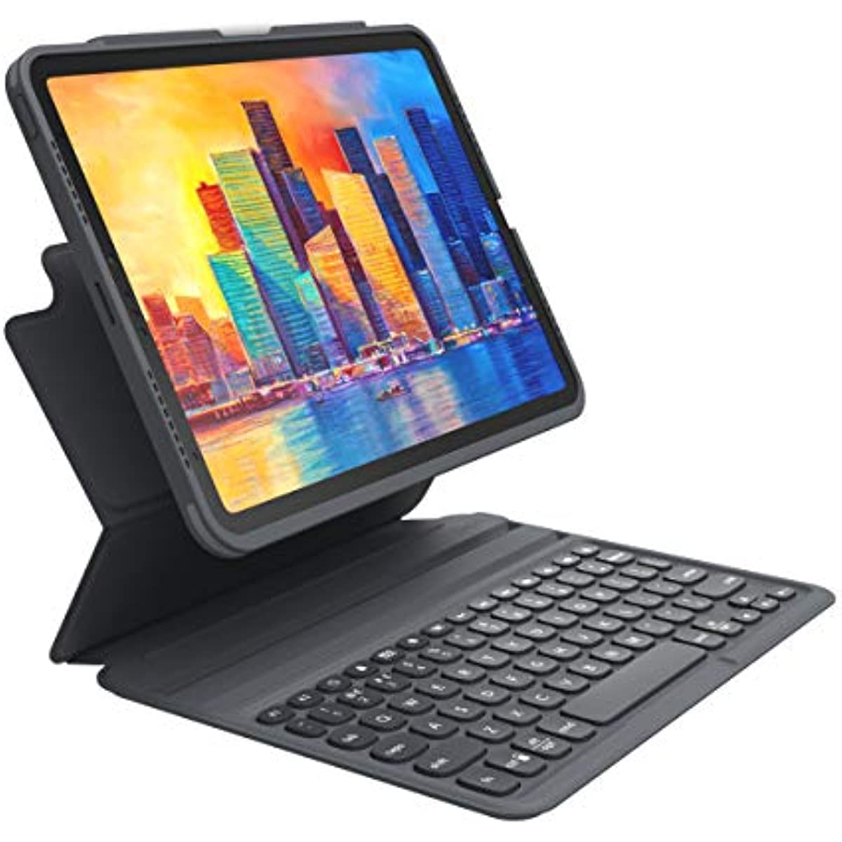 ZAGG Pro Keys Detachable Case and Wireless Keyboard for Apple iPad Air 10.9, Multi-Device Bluetooth Pairing, Backlit Laptop-Style Keys