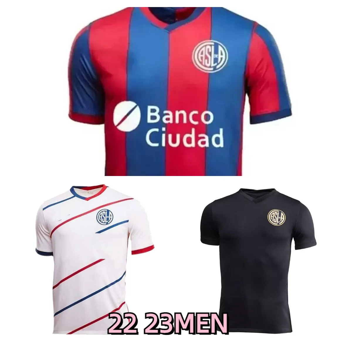 22 23 CD San Lorenzo de Almagro Soccer Jersey MARTEGANI 2022 2023 Home Away Football Shirts Red Blue White Libertadores Cup Third black DI S
22 23 CD San Lorenzo de Almagro Soccer Jersey MARTEGANI 2022 2023 Home Away Football Shirts Red Blue White Libertadores Cup Third black DI S