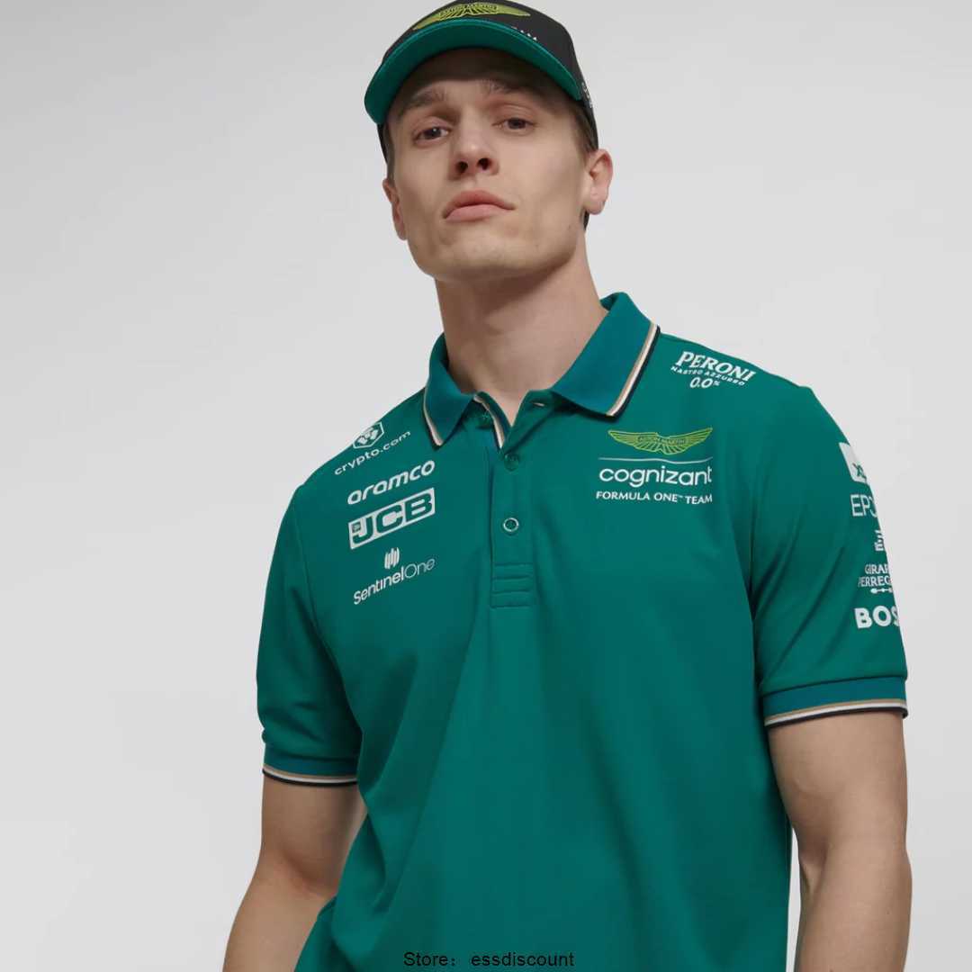 Aston Martin F1 2023 Mens Team Polo Shirt Polo Formula One Racing Fan Top Moto Motorcycle Clothing, Beige
Aston Martin F1 2023 Mens Team Polo Shirt Polo Formula One Racing Fan Top Moto Motorcycle Clothing, Beige