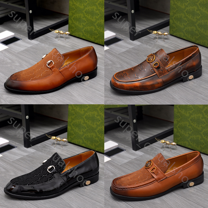 Men Loafers Designers Dress Shoes Luxurious Genuine Leather Brown black Mens Casual Designer Shoes Slip On Wedding Shoe with box 38-44
Men Loafers Designers Dress Shoes Luxurious Genuine Leather Brown black Mens Casual Designer Shoes Slip On Wedding Shoe with box 38-44