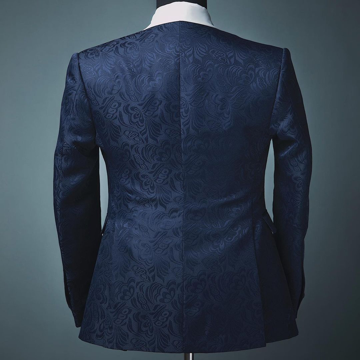 New Design Wedding Tuxedo 3 Pieces Groom Wear Side Vent Evening Party Suits Jacket Vest and Pants