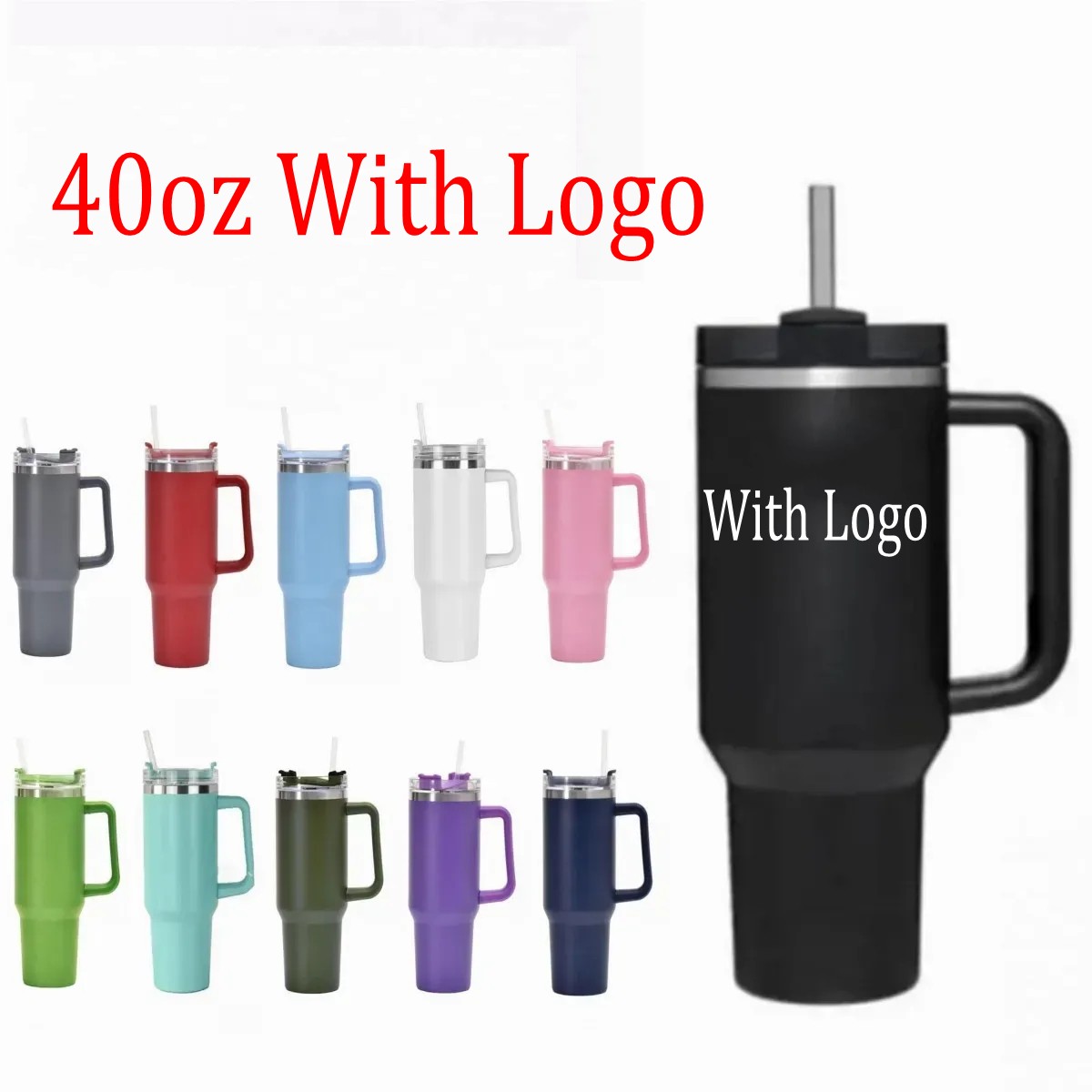 40oz Mug Tumbler With Handle Insulated Tumblers Lids Straw Stainless Steel Coffee Termos Cup With logo Wholesale ss0121, Multi-color
40oz Mug Tumbler With Handle Insulated Tumblers Lids Straw Stainless Steel Coffee Termos Cup With logo Wholesale ss0121, Multi-color