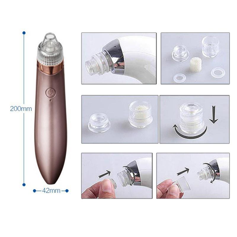 Other Beauty Equipment Skin Care Pore Vacuum Acne Pimple Removal Vacuum Suction Tool Facial Diamond Dermabrasion Machine Face Clean Blackhead Remover