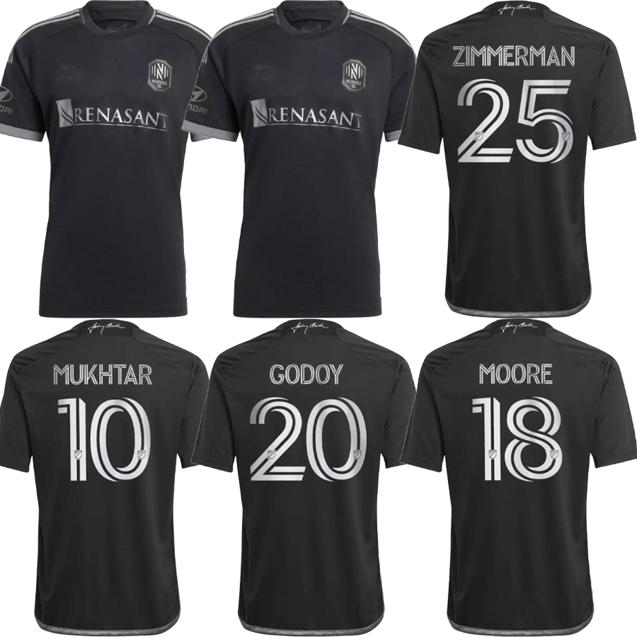 23 24 Nashville SC away soccer jerseys black special home MUKHTAR GODOY MOORE ZIMMERMAN FAN PLAYER VERSION jersey football shirts top
23 24 Nashville SC away soccer jerseys black special home MUKHTAR GODOY MOORE ZIMMERMAN FAN PLAYER VERSION jersey football shirts top