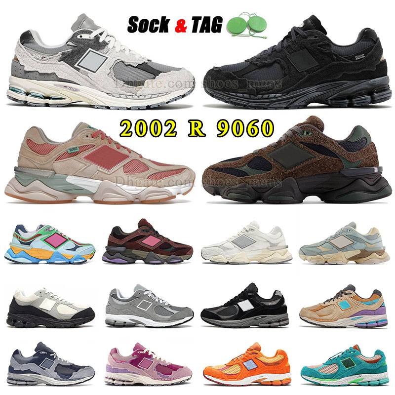 

New 2002R 9060 Womens Casual Shoes Mens Rain Cloud Trainer Protection Pack Sea Salt Basement Sail Black Phantom Bodega Burgundy Brown Freshgoods Cookie Pink Sneaker, C14 water be the guide 36-45