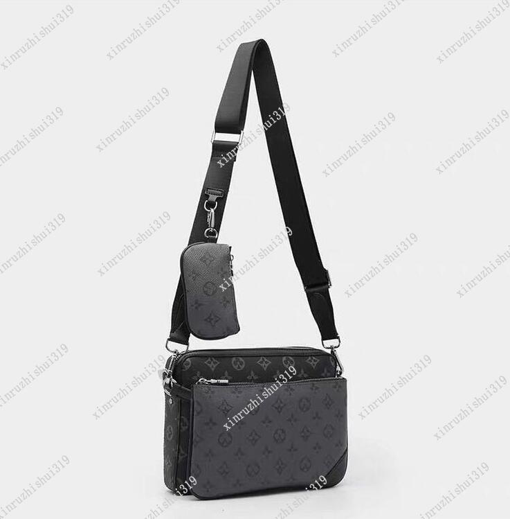 Handbags Men Leather TRIO Messenger Bags Luxury Shoulder Bag Make up Bag Designer Handbag Tote Man's bag, Brown
Handbags Men Leather TRIO Messenger Bags Luxury Shoulder Bag Make up Bag Designer Handbag Tote Man's bag, Brown