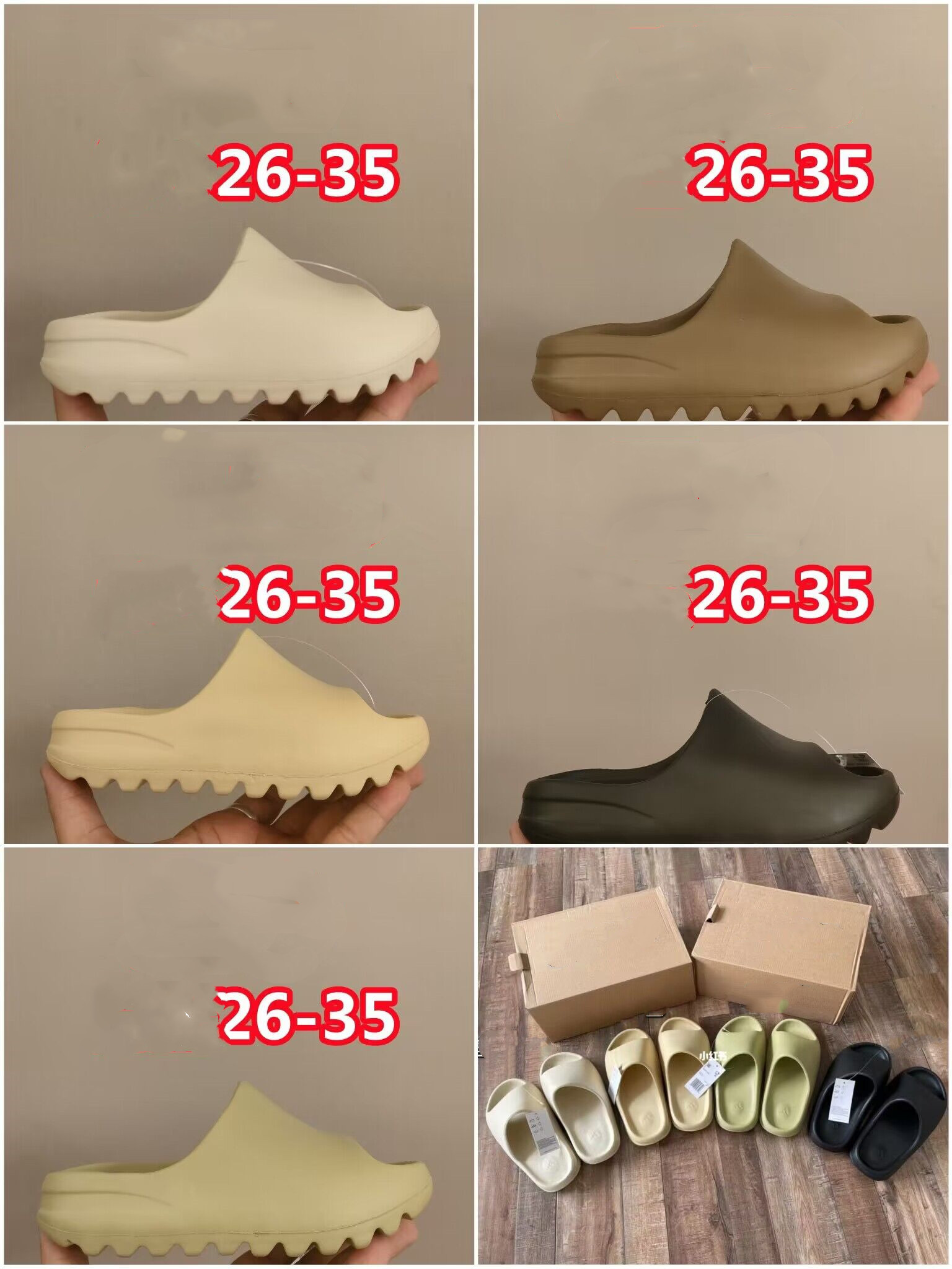 2023 mens slippers Toddlers Designers Slide EVA for Boys Grils Comfortable Sandals Glow Green Soot Onyx Black Bone Resin Desert Sand Pure foam slides size Eur26-35
2023 mens slippers Toddlers Designers Slide EVA for Boys Grils Comfortable Sandals Glow Green Soot Onyx Black Bone Resin Desert Sand Pure foam slides size Eur26-35