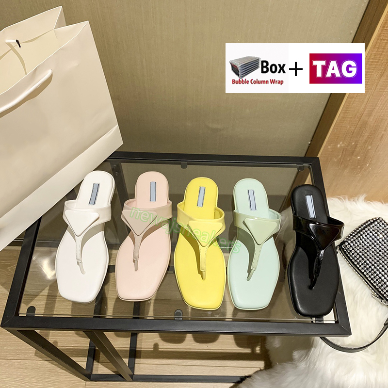 With Box Womens Slippers Summer Brushed Leather Flat Thong Sandals Luxury Designer Flip Flops Slides Women Shoes Size 35-41, White
With Box Womens Slippers Summer Brushed Leather Flat Thong Sandals Luxury Designer Flip Flops Slides Women Shoes Size 35-41, White