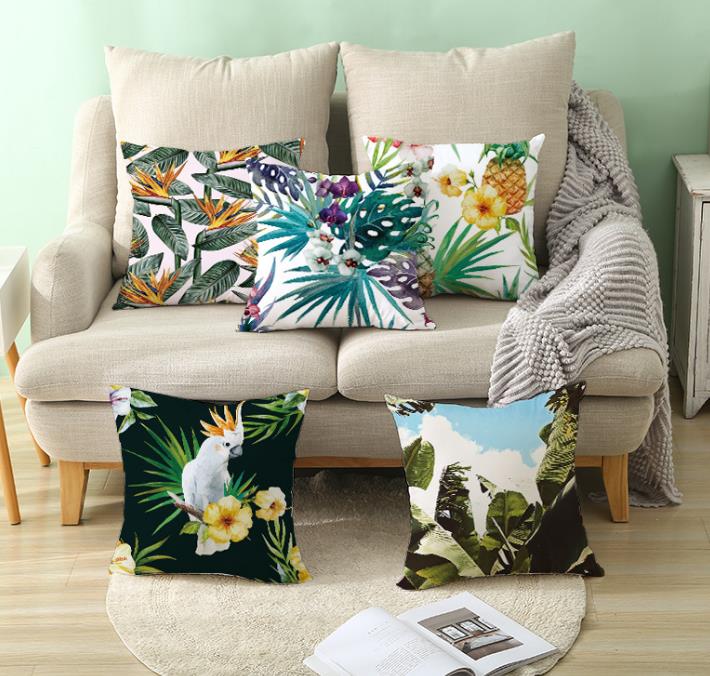 Cushion/Decorative Pillow Leaf Decorative Pillows Case Blue Cushion Cover Home Decor Linen For Sofa Light Grey Purple, Customize
Cushion/Decorative Pillow Leaf Decorative Pillows Case Blue Cushion Cover Home Decor Linen For Sofa Light Grey Purple, Customize