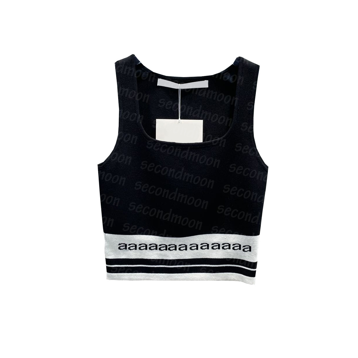 Square Neck Knits Tee Women Summer Knitting Vest Letter Print Knit Tops Sexy Yoga Top, White
Square Neck Knits Tee Women Summer Knitting Vest Letter Print Knit Tops Sexy Yoga Top, White