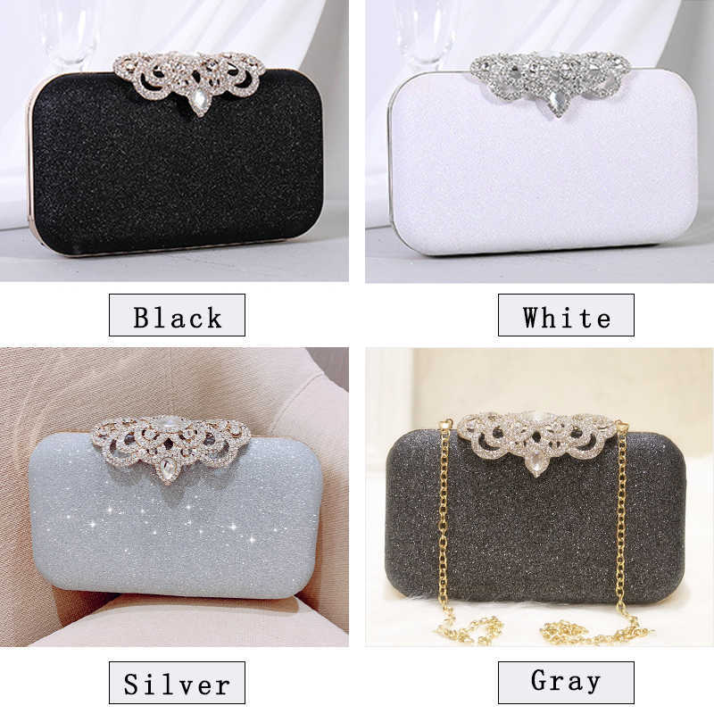 Evening Bags Meloke nova moda lantejoulas esfrega embreagem sacos de noite das mulheres que bling dia embraiagens ouro bolsa casamento feminino mn2023