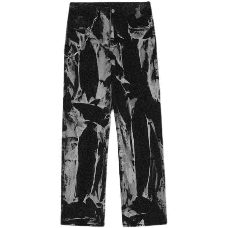 Men's Jeans Vintage For Men In Spring And Autumn Straight Loose Wide Leg Pants Korean Style Versatile Handsome Casual 230301
