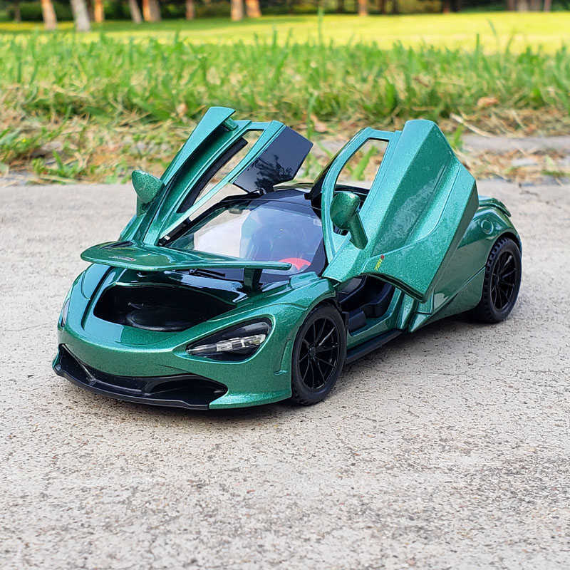 Diecast Model Cars 1 32 Alloy McLaren 720S Spider Car Model Sports Car Limited Edition Metal Car Model Collection Children's Birthday Gift ToyJ23