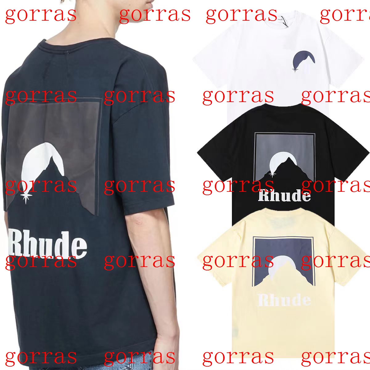 23s Summe Mens T-shirts America Tide Brand Rhude Printed t Men Women Washed Do Old Round Neck Treetwear T-shirts Spring Summer High Streetk7b8, 13
23s Summe Mens T-shirts America Tide Brand Rhude Printed t Men Women Washed Do Old Round Neck Treetwear T-shirts Spring Summer High Streetk7b8, 13
