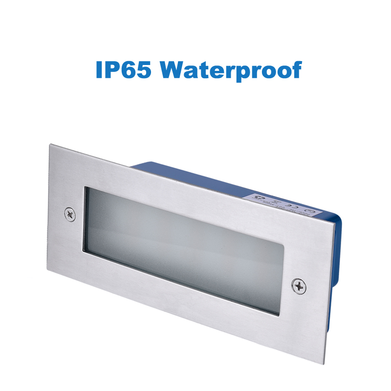 Street Lights LED Indoor Outdoor Step Lighting Stair Light 7W White 6000K (Warm White) suitable courtyard flower bed corner Swimming Pools usastar