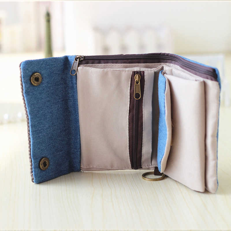 Wallets Cartoon Cat Casual Canvas Student Wallet Zipper Short Design Coin PurseL230303
